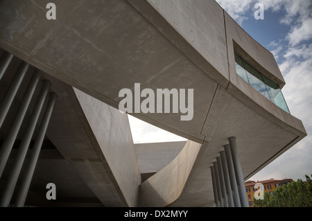 Le MAXXI - Musée National des Arts du xxie siècle, Rome, Italie Banque D'Images