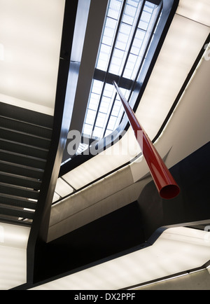 Escaliers, le MAXXI - Musée National des Arts du xxie siècle, Rome, Italie Banque D'Images