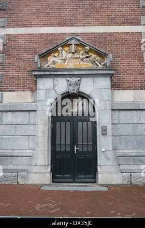 Porte décorative Rijksmusem Amsterdam Pays-Bas Banque D'Images