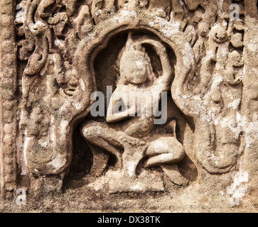 Apsara danse Figure féminine Banque D'Images