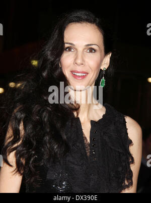 PIX FICHIER : Fashion designer L'Wren Scott, partenaire de Mick Jagger, a été trouvé mort à son domicile de New York à un suicide apparent. PHOTO : 25 octobre, 2012 - New York, New York, États-Unis - Créateur L'WREN SCOTT assiste à la Fashion Group International présente la 29e Nuit des Etoiles annuel événement tenu au Cipriani Wall Street. Credit : Nancy Kaszerman ZUMAPRESS.com/Alamy/Live News Banque D'Images