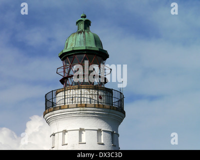 Ary stevns klint stevns, phare, la Nouvelle-Zélande, le Danemark Banque D'Images