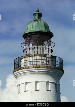 Ary stevns klint stevns, phare, la Nouvelle-Zélande, le Danemark Banque D'Images