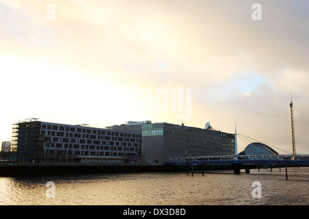 La BBC Scotland building à Glasgow, en Écosse. Banque D'Images