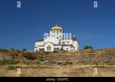 Dans l'église de St Vladimir Chersonese, Sébastopol, en Crimée Banque D'Images