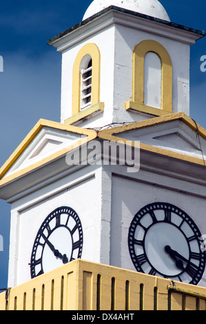 L'horloge, centre-ville, Apia, Samoa Banque D'Images