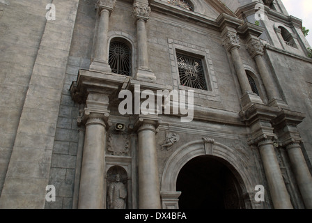 Cathédrale de Manille, Beaterio, Intramuros, Manille, Philippines. Banque D'Images