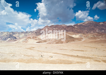 Death Valley National Park, California, USA-Août 3,2012 : vue sur la vallée Banque D'Images