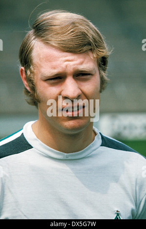 Football, Bundesliga, 1975/1976, l'équipe de Borussia Moenchengladbach, présentation, portrait Norbert Kox Banque D'Images