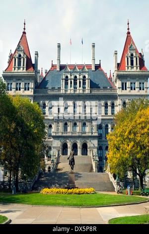 State Capitol Building Statehouse Albany New York NY Capital Banque D'Images