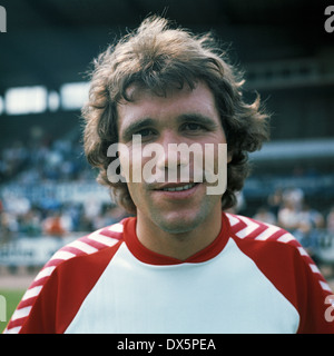 Football, Bundesliga, 1976/1977, Rot Weiss Essen, présentation de l'équipe, portrait Ulrich Surau Banque D'Images