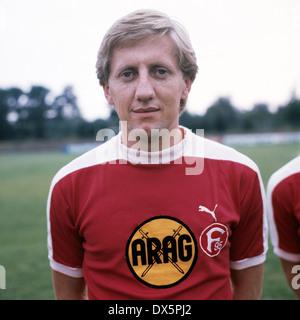 Football, Bundesliga, 1976/1977, Fortuna Düsseldorf, présentation de l'équipe, Gerd Zewe portrait Banque D'Images