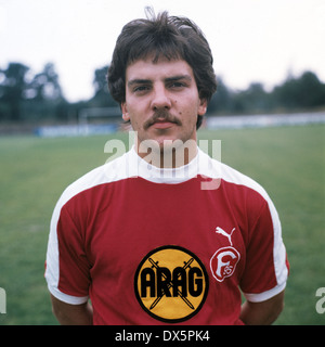 Football, Bundesliga, 1976/1977, Fortuna Düsseldorf, présentation de l'équipe portrait, Herbert Schmitz Banque D'Images