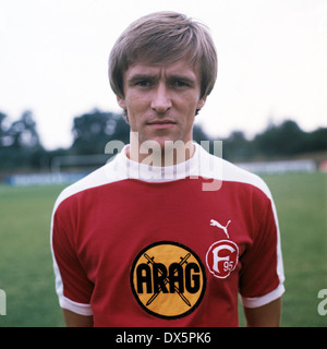 Football, Bundesliga, 1976/1977, Fortuna Düsseldorf, présentation de l'équipe, Dieter portrait Brei Banque D'Images