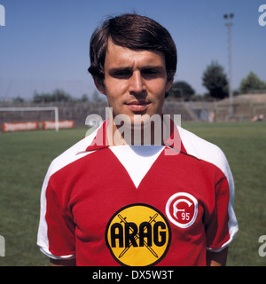 Football, Bundesliga, 1977/1978, Fortuna Düsseldorf, présentation de l'équipe, portrait Wolfgang Seel Banque D'Images