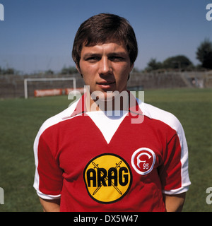 Football, Bundesliga, 1977/1978, Fortuna Düsseldorf, présentation de l'équipe, portrait Josef Weikl Banque D'Images