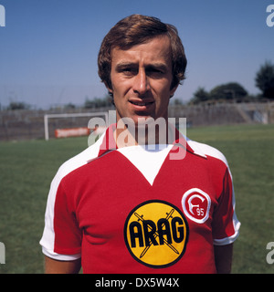 Football, Bundesliga, 1977/1978, Fortuna Düsseldorf, présentation de l'équipe de Josef Hickersberger, portrait Banque D'Images