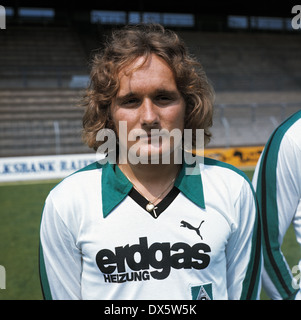 Football, Bundesliga, 1977/1978, l'équipe de Borussia Moenchengladbach, Allan Simonsen, portrait présentation Banque D'Images