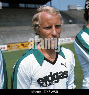 Football, Bundesliga, 1977/1978, l'équipe de Borussia Moenchengladbach, présentation, Berti Vogts portrait Banque D'Images