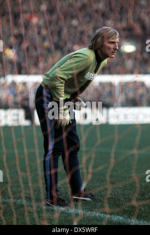 Football, Bundesliga, 1977/1978, Westfalen Stadium, contre Borussia Dortmund Borussia Moenchengladbach 3:3, scène du match, keeper Wolfgang Kleff (MG) Banque D'Images