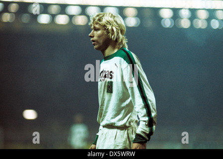 Football, Bundesliga, 1977/1978, Westfalen Stadium, contre Borussia Dortmund Borussia Moenchengladbach 3:3, scène du match, Kalle Del Haye (MG) Banque D'Images