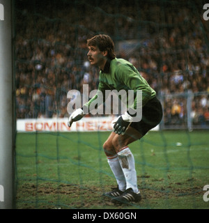 Football, Bundesliga, 1978-1979, stade an der Castroper Strasse, VfL Bochum contre Borussia Dortmund 4:1, scène du match, keeper Reinhard Mager (VfL) Banque D'Images