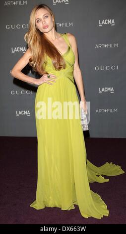 Natalie Gal 2012 LACMA Art  + Film Gala Ed Ruscha et Stanley Kubrick présenté par Gucci - Arrivées au LACMA Los Angeles, Californie - 27.10.12 Avec : Natalie Gal Où : Los Angeles, California, United States Quand : 27 Oct 2012 Banque D'Images