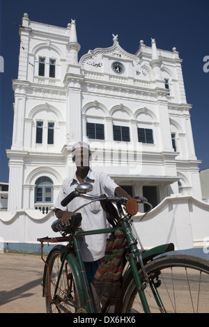 Mosquée de mousseline, forteresse de Galle, Sri Lanka Banque D'Images