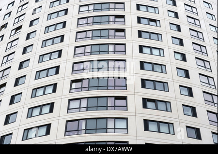 Bureaux et appartements à nouveau Dock (anciennement Clarence Dock) dans la région de Leeds, Yorkshire, UK. Banque D'Images