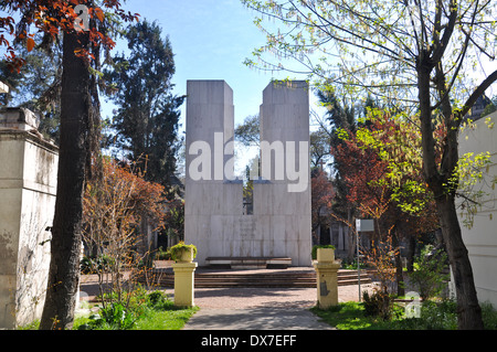 Tombe de l'ancien président chilien Salvador Allende, Santiago, Chili Banque D'Images