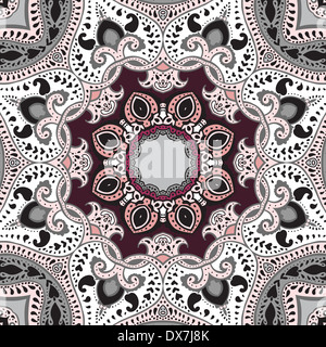 Mandala. Vector origine ethnique. Banque D'Images