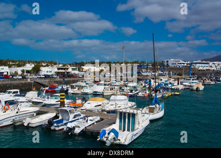 Port de Plaisance, Playa Blanca, Lanzarote, Canary Islands, Spain, Europe Banque D'Images