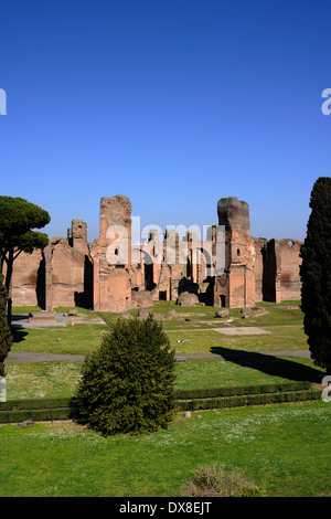 Italie, Rome, terme di Caracalla, thermes romains Banque D'Images