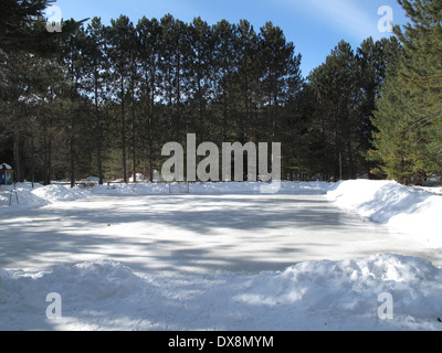 Le parc Algonquin, Haliburton, Ontario. Banque D'Images