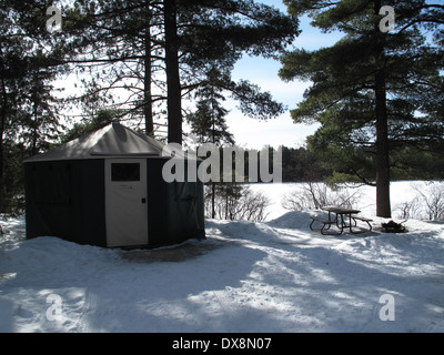 Le parc Algonquin, Haliburton, Ontario. Banque D'Images