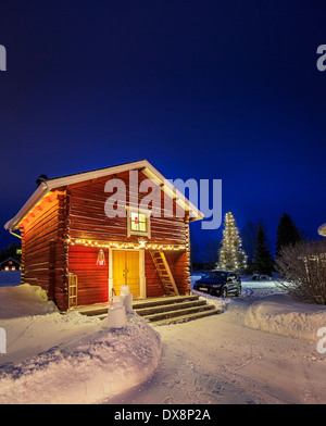 Wardshuset Guest House, for Kangos, Laponie, Suède Banque D'Images