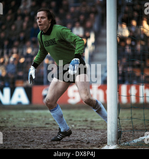 Football, Bundesliga, 1978-1979, stade an der Castroper Strasse, VfL Bochum contre MSV Duisburg 0:0, scène du match, keeper Werner Scholz (VfL) Banque D'Images