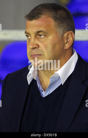 Warrington, Royaume-Uni. Mar 20, 2014. Shaun Wane de Wigan Warriors lors de la Super League match entre Warrington Wolves v Wigan Warriors au stade Halliwell Jones. © Plus Sport Action/Alamy Live News Banque D'Images