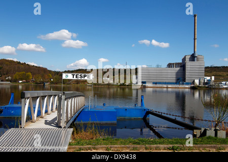 Station d'énergie nucléaire Krummel Banque D'Images