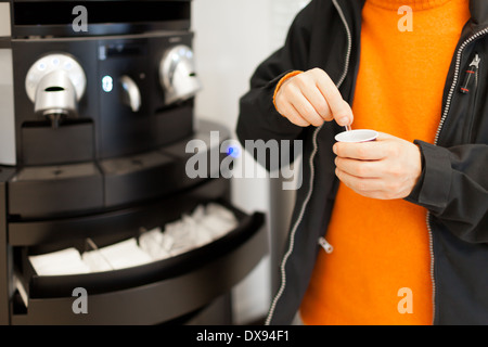 Distributeur automatique de café Banque D'Images