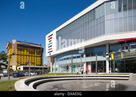 Centre Commercial, rue Zmaja od Bosne, Sarajevo, Bosnie et Herzégovine, de l'Europe Banque D'Images