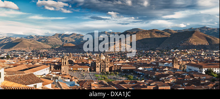 Ville de Cuzco au Pérou, Amérique du Sud Banque D'Images