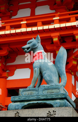Sanctuaire Fushimi Inari, Kyoto Banque D'Images