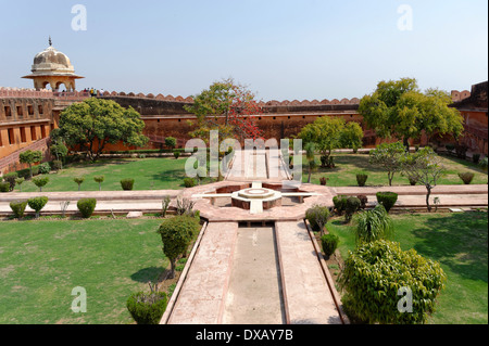 Vue de Fort Nahargarh Banque D'Images