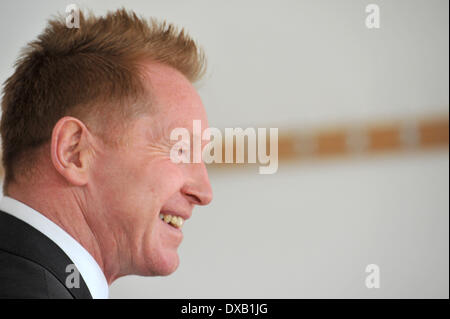 Oxford, UK. 22 mars 2014. Gary Waddock est annoncé du Oxford United nouvel entraîneur-chef. Par Denis Pic Kennedy. Credit : Denis Kennedy/Alamy Live News Banque D'Images