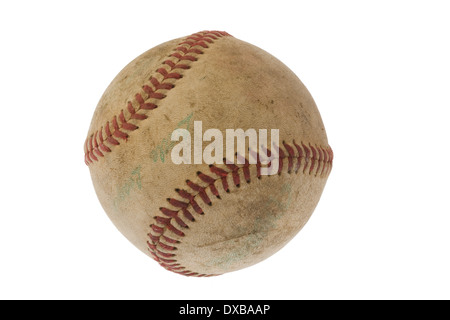 Weathered Gant de Baseball et Balle Still Life Banque D'Images