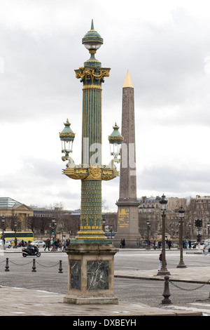 La Place de la Concorde Paris France Banque D'Images