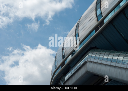 Osaka Dome baseball stadium et ciel, Osaka, Japon Banque D'Images