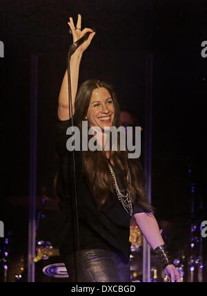 Alanis Morissette à la Liverpool Echo Arena Liverpool, Angleterre - 30.11.12 comprend : Alanis Morissette Où : Vivre Banque D'Images