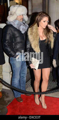 Lucy Pinder, au prix d'écrous soviétique a tenu à aura à Mayfair. Londres, Angleterre - 06.12.12 Avec : Lucy Pinder où : Banque D'Images